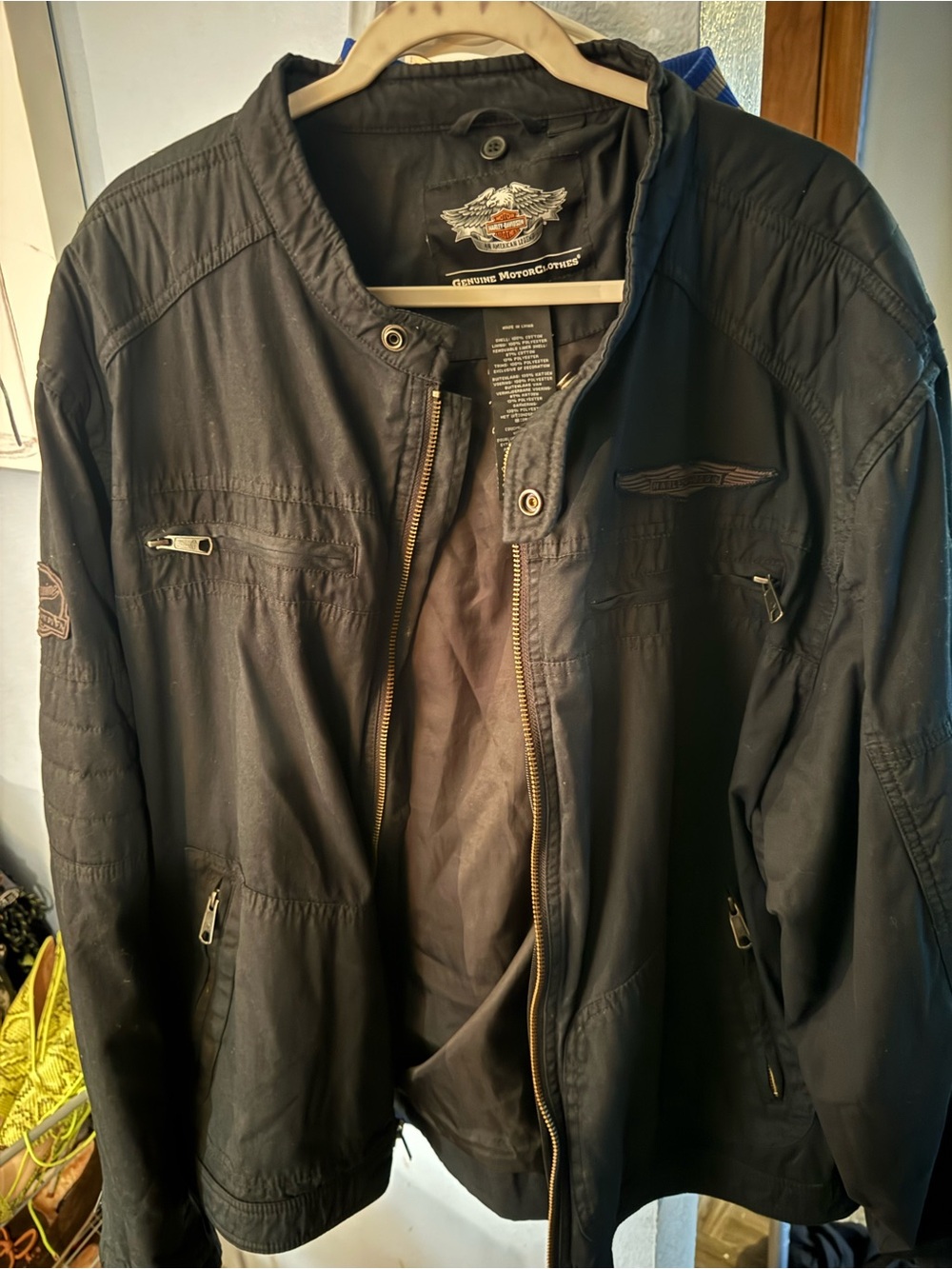 Harley-Davidson Black Lightweight Riding Jacket
